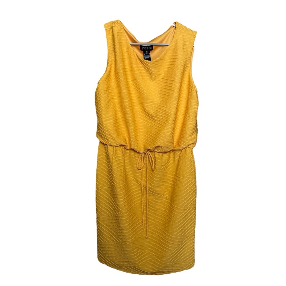 En Focus Studio Yellow Dress 12 NEW - Picture 1 of 9